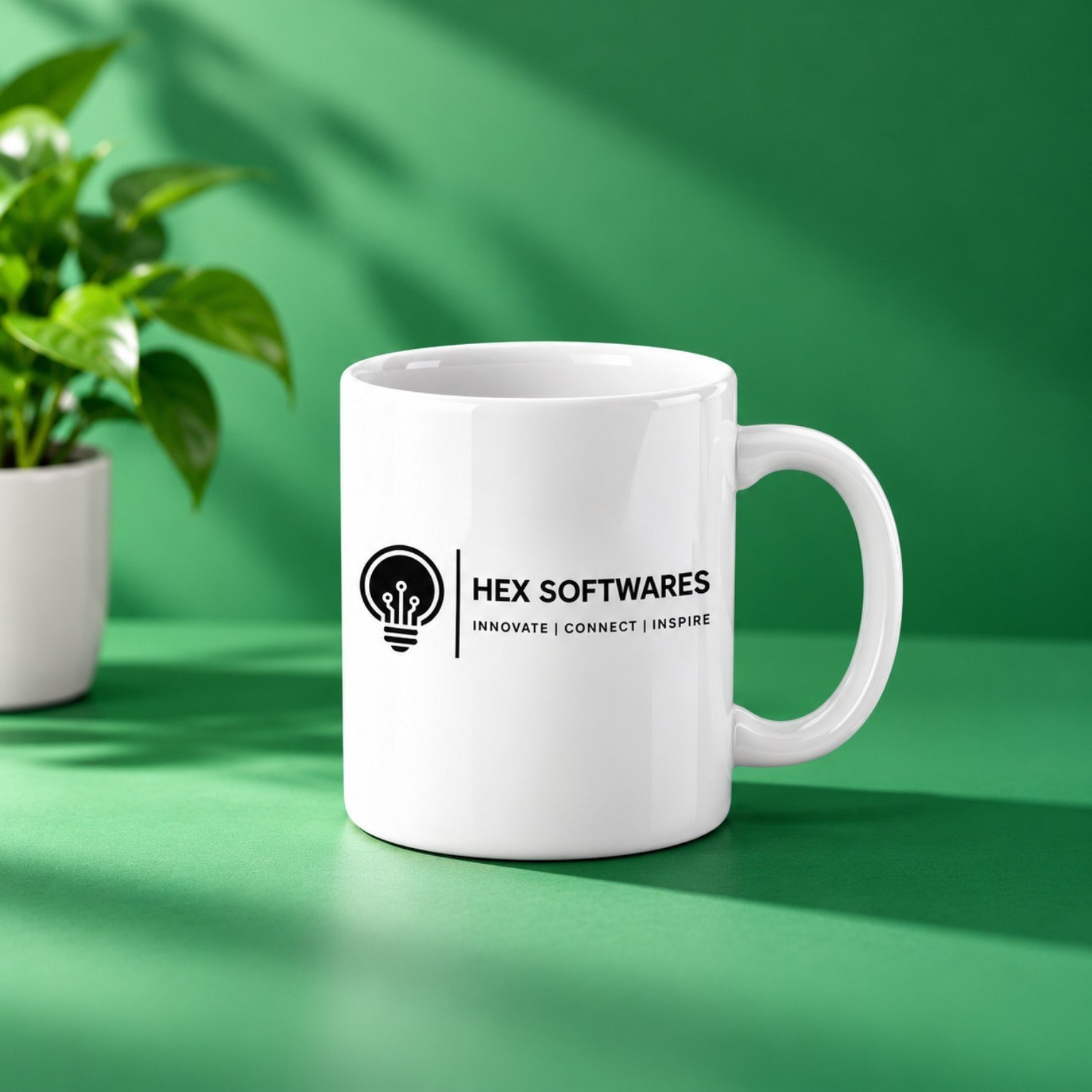 HexSoftwares Branded Coffee Mug