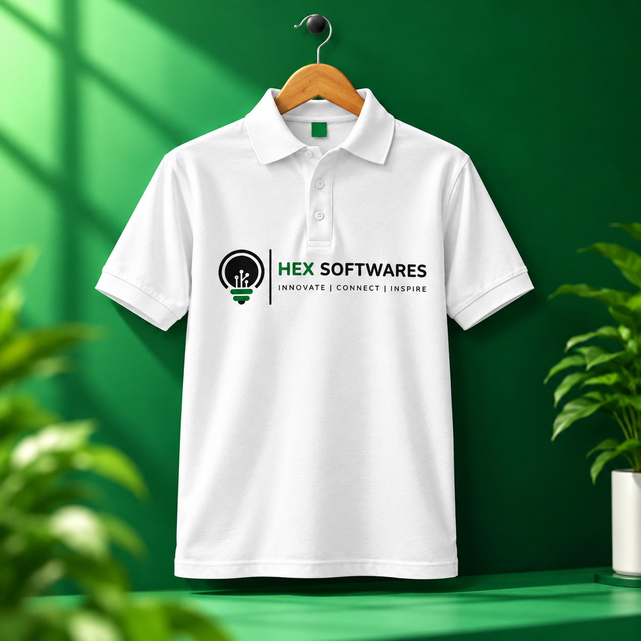 HexSoftwares Branded Polo T-Shirt